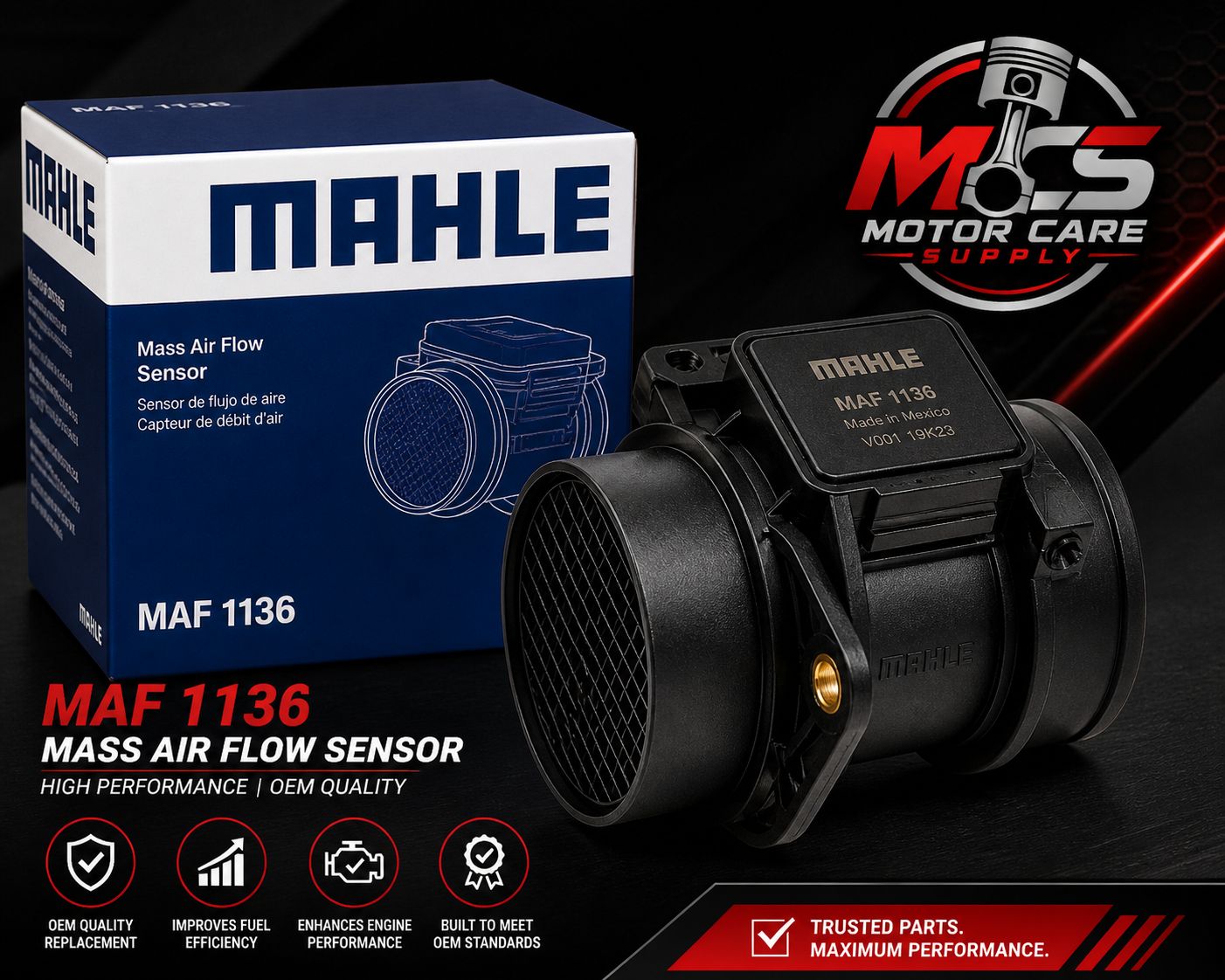 Bosch Mass Air Flow Sensor (MAF) – High Performance OEM ReplacementMi tienda