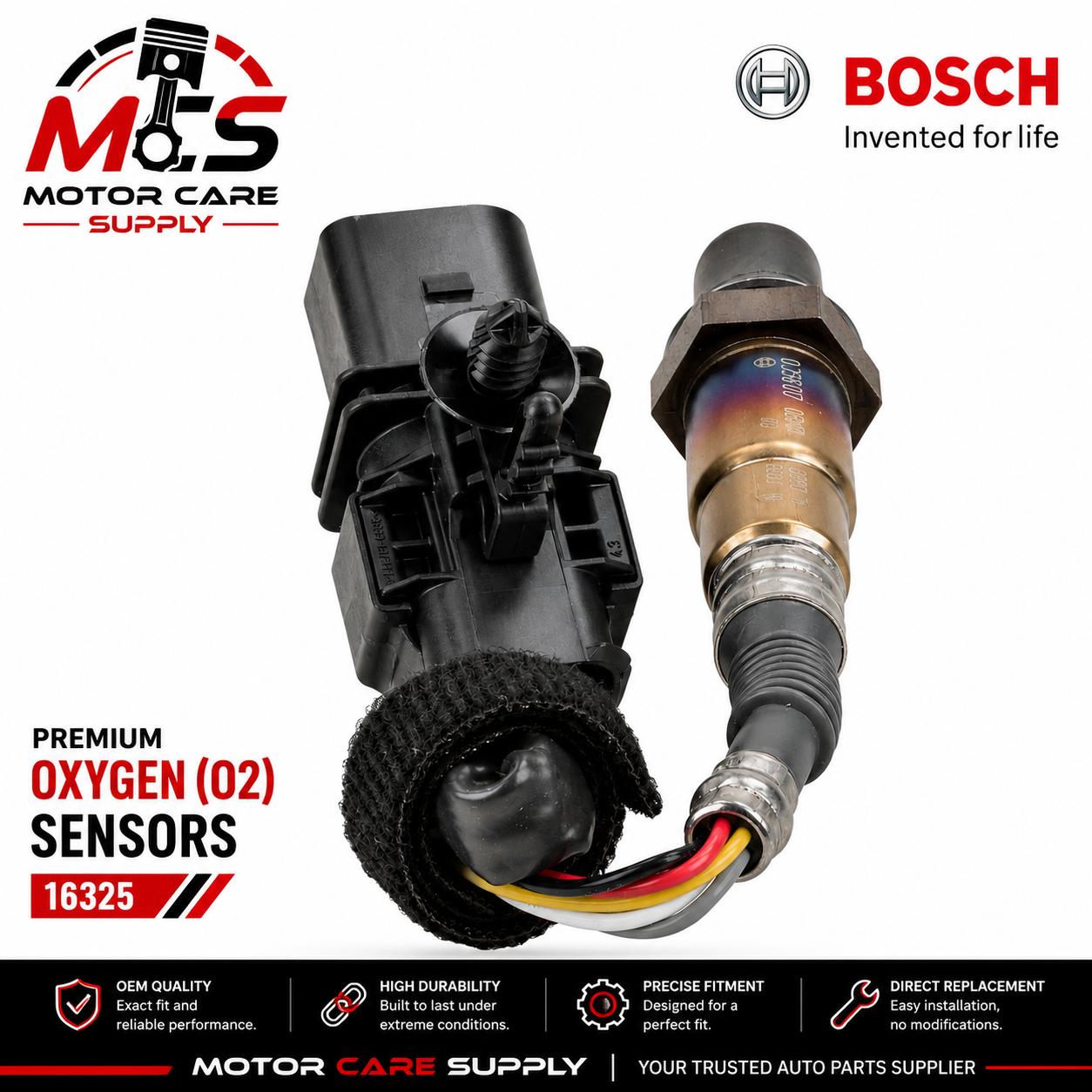 Bosch O2 Sensor for Ford Escape – Reliable Fuel & Emissions PerformanceMotorcare Supply
