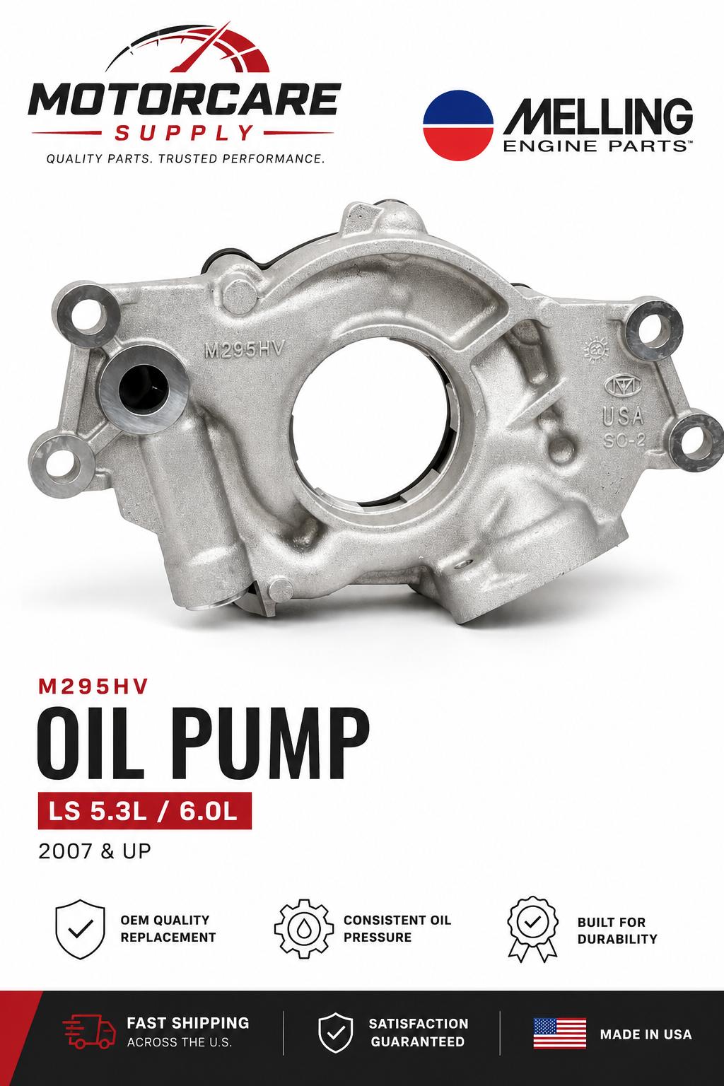 Chevy Silverado Oil Pump 5.3L 6.0L 2007–2013 | MellingMotorcare Supply