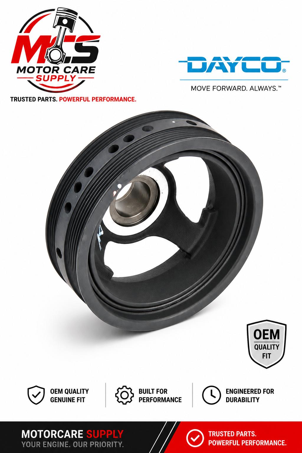 Dayco Harmonic Balancer GM 5.3L 6.2L 2014 - 2020Motorcare Supply