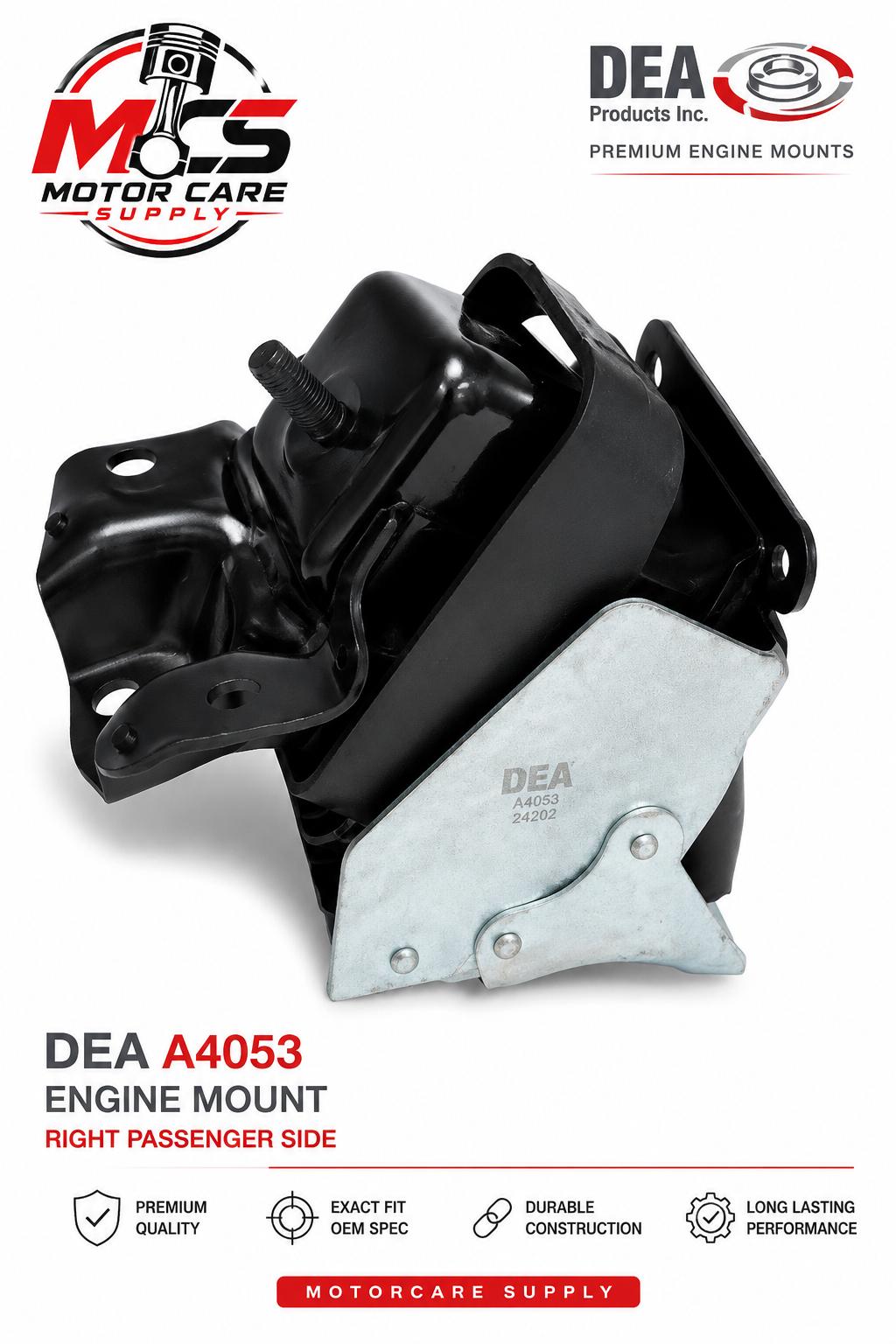 DEA A5418 Engine Mount Front Left or Right Chevrolet Silverado Tahoe Avalanche 1500 2007 - 2014Motorcare Supply