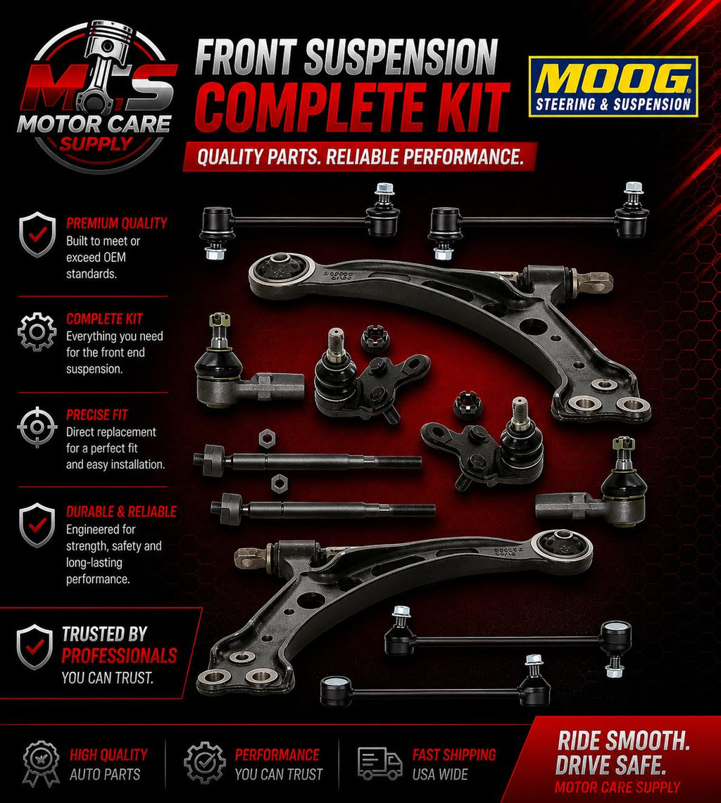 Front End Suspension Kit GMC Yukon 2007–2014 | Control Arms & Tie RodsMotorcare Supply