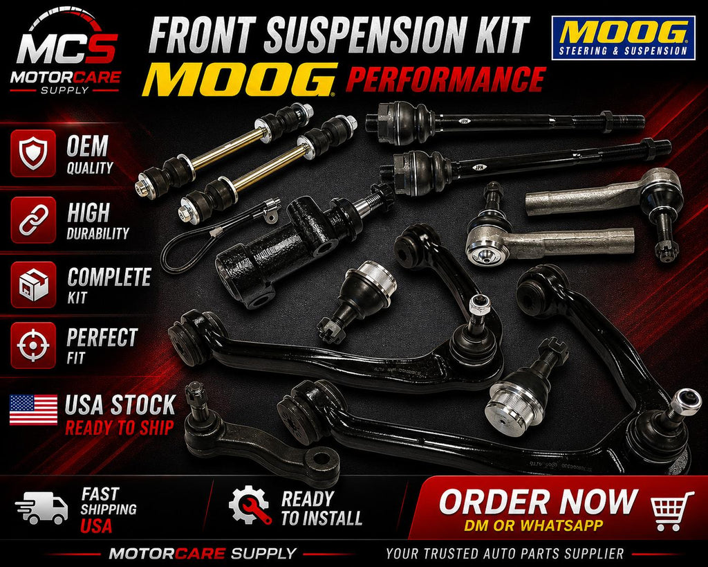 Front End Suspension Kit GMC Yukon 2007–2014 | Control Arms & Tie RodsMotorcare Supply