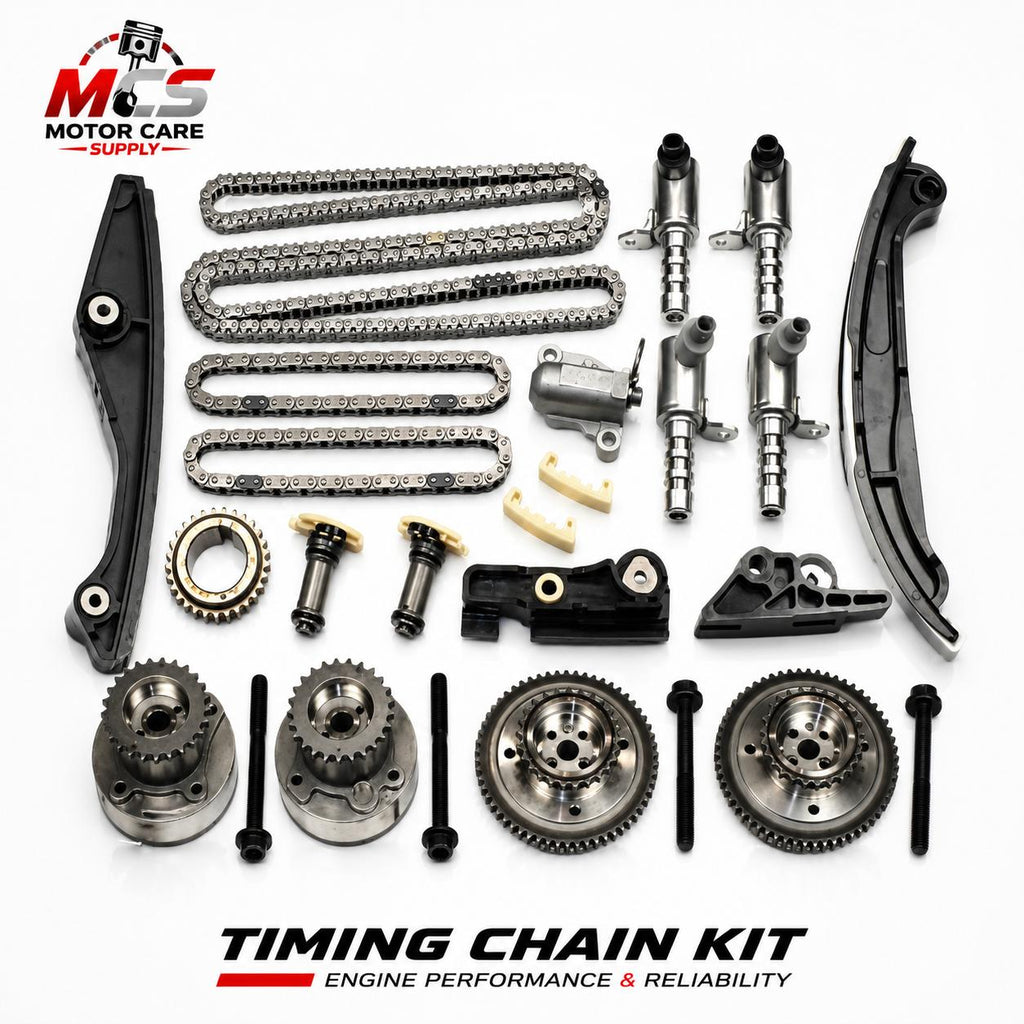 MAHLE Premium Timing Kit Ford 3.5 EcoBoost Twin Turbo – Complete Camshaft Phaser SetMotorcare Supply