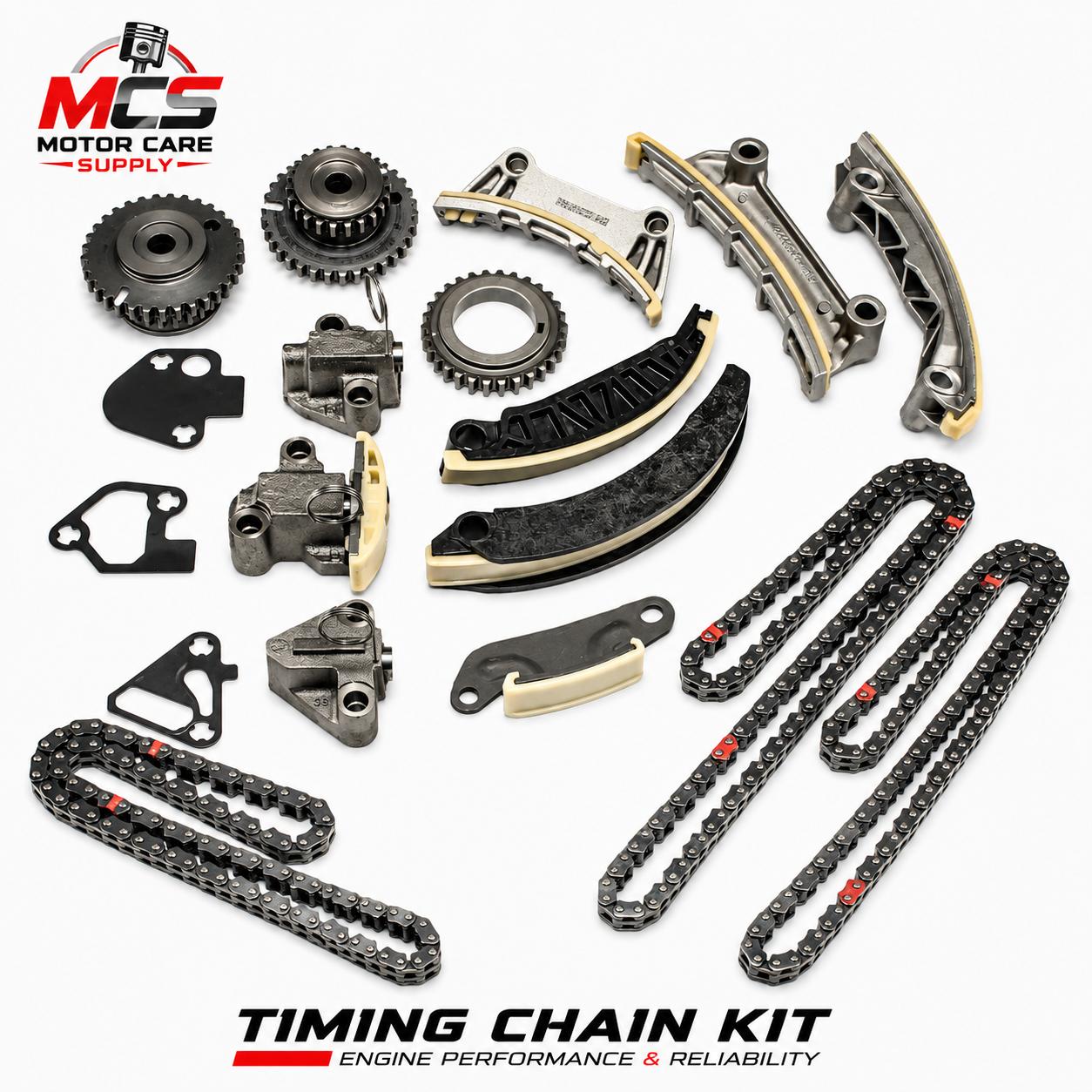 MAHLE Premium Timing Kit Ford 3.5 EcoBoost Twin Turbo – Complete Camshaft Phaser SetMotorcare Supply