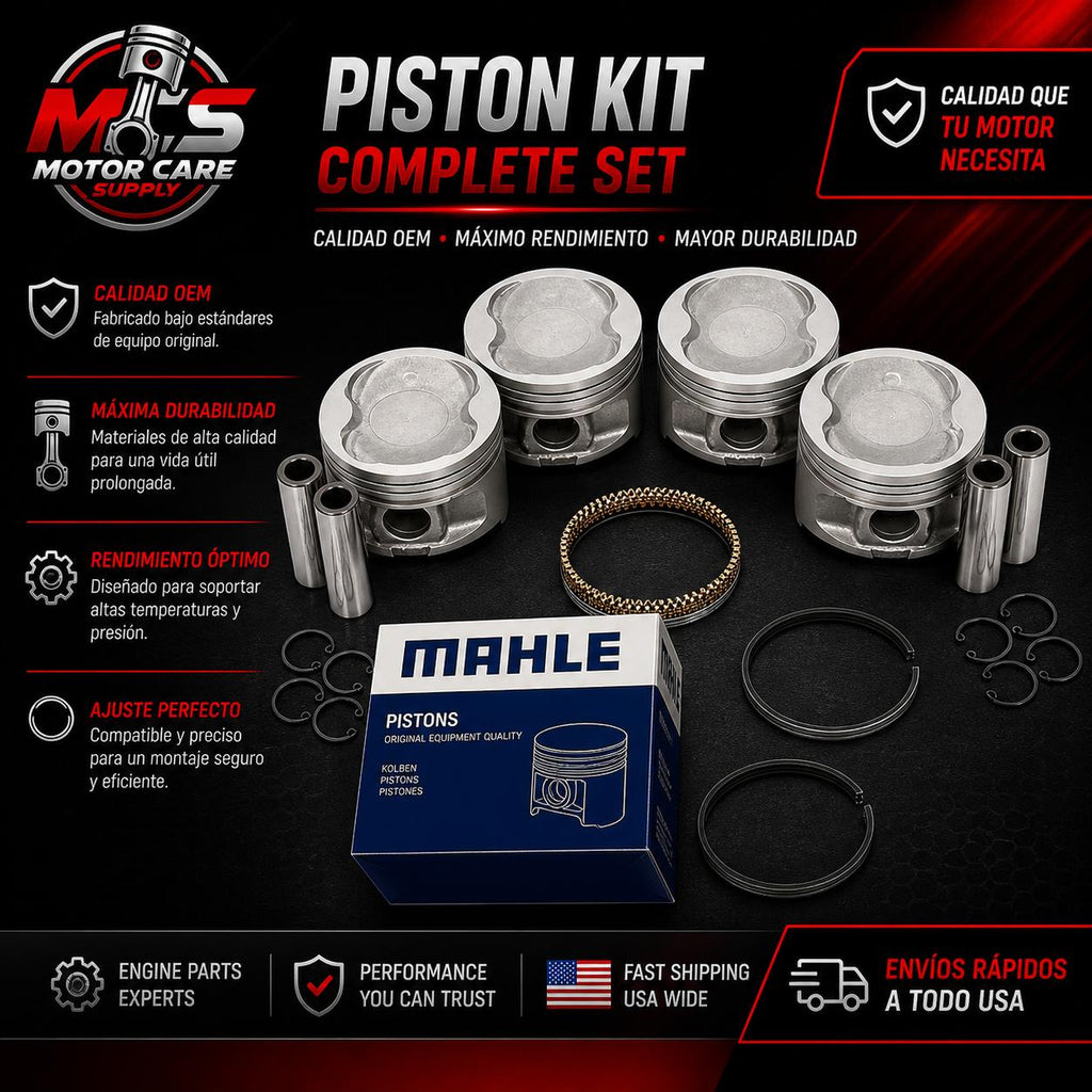 Nissan Altima 2.5L Pistons Set 2013–2018 | Engine Rebuild Kit OEM QualityMotorcare Supply