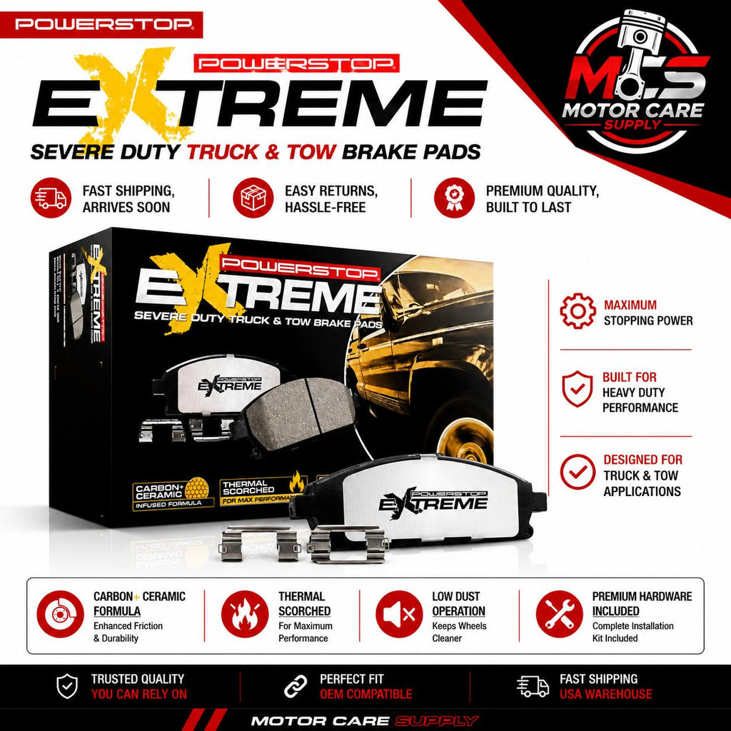 PowerStop Z23 Brake Kit For Chevy Camaro – Performance Pads & Rotors SetMotorcare Supply
