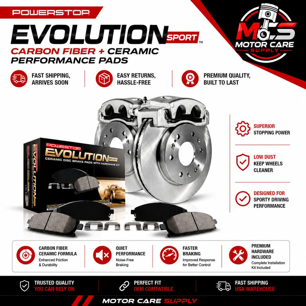PowerStop Z23 Brake Kit For Chevy Camaro – Performance Pads & Rotors SetMotorcare Supply
