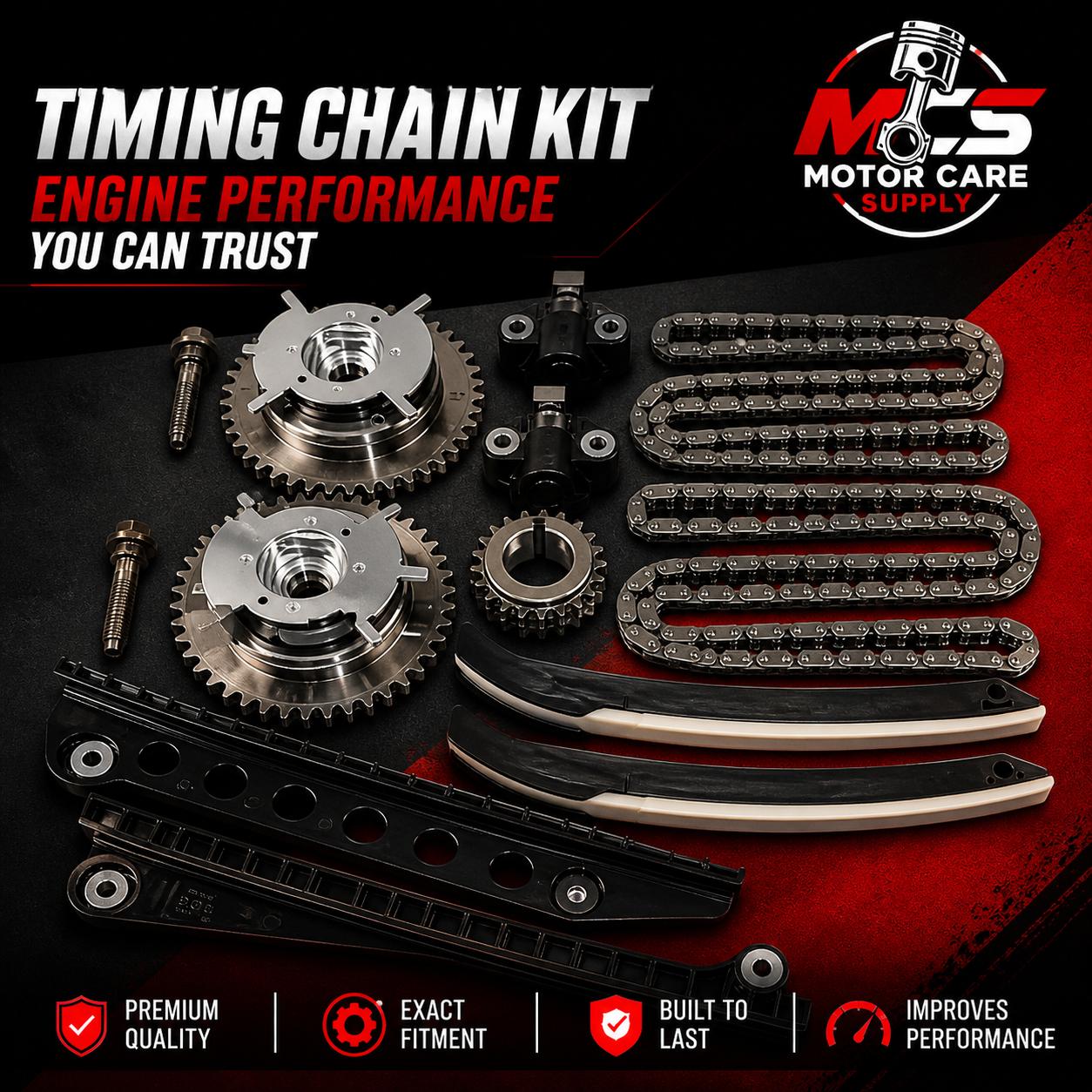 Timing Chain Kit Completo Gates Ford 150 – 🔧🔥Motorcare Supply