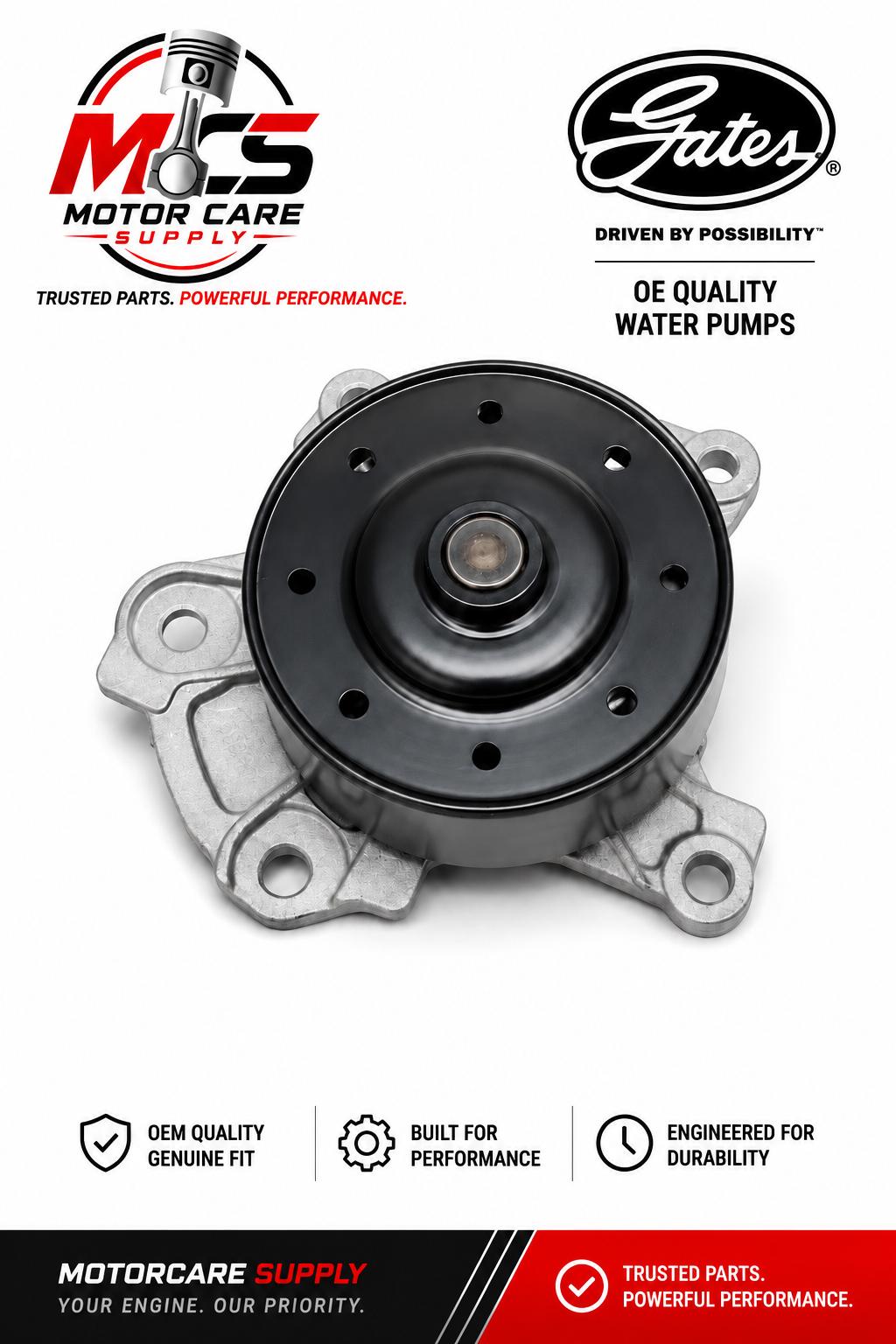 Toyota Corolla 1.8L Water Pump APWP0063 2009 - 2019Motorcare Supply